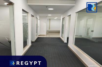 Office Space - Studio - 2 Bathrooms for rent in V90 - North Teseen St. - The 5th Settlement - New Cairo City - Cairo