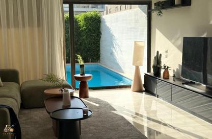 Apartment - 3 Bedrooms - 3 Bathrooms for rent in Lake View - 5th Settlement Compounds - The 5th Settlement - New Cairo City - Cairo