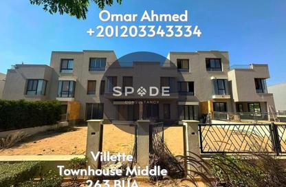 Townhouse - 4 Bedrooms - 5 Bathrooms for sale in Villette - 5th Settlement Compounds - The 5th Settlement - New Cairo City - Cairo