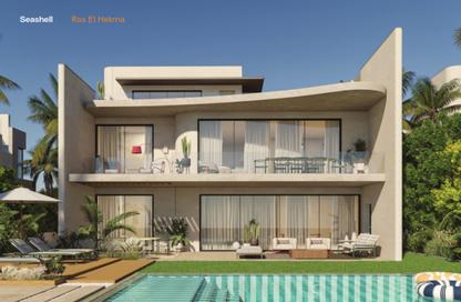 Chalet - 4 Bedrooms - 7 Bathrooms for sale in Seashell - Ras Al Hekma - North Coast