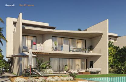 Chalet - 4 Bedrooms - 7 Bathrooms for sale in Seashell - Ras Al Hekma - North Coast