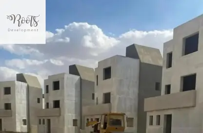 Twin House - 5 Bedrooms - 5 Bathrooms for sale in Rivers - New Zayed City - Sheikh Zayed City - Giza