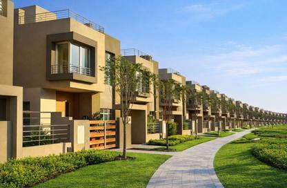 Townhouse - 4 Bedrooms - 4 Bathrooms for sale in Palm Hills WoodVille - Al Wahat Road - 6 October City - Giza