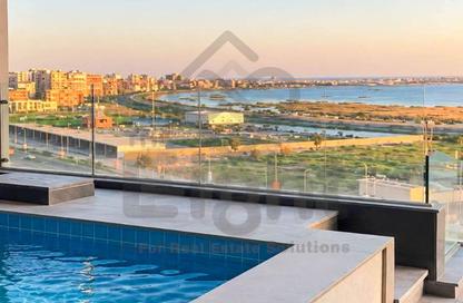 دوبلكس - 3 - 3 للبيع في سكاي لاين - سموحة - حي شرق - الاسكندرية