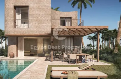 فيلا - 3 غرف نوم - 3 حمامات للبيع في راملا - راس الحكمة - الساحل الشمالي