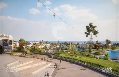 Chalet - 2 Bedrooms - 3 Bathrooms for sale in Makadi Heights - Makadi Orascom Resort - Makadi - Hurghada - Red Sea