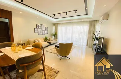 Apartment - 2 Bedrooms - 2 Bathrooms for rent in Lake View Residence - 5th Settlement Compounds - The 5th Settlement - New Cairo City - Cairo