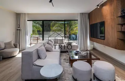 Apartment - 2 Bedrooms - 2 Bathrooms for rent in Lake View Residence - 5th Settlement Compounds - The 5th Settlement - New Cairo City - Cairo