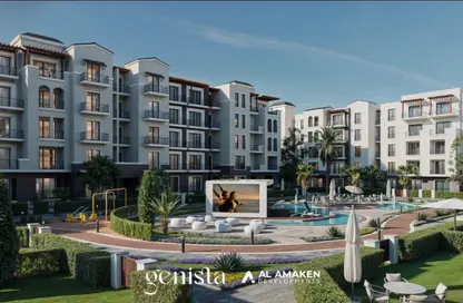 Apartment - 1 Bedroom - 1 Bathroom for sale in Green Revolution - Sheikh Zayed Compounds - Sheikh Zayed City - Giza