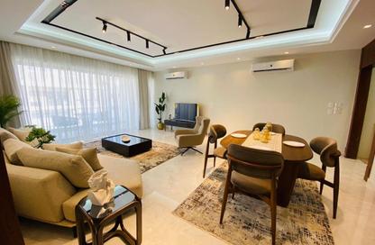 Apartment - 2 Bedrooms - 2 Bathrooms for rent in Lake View Residence - 5th Settlement Compounds - The 5th Settlement - New Cairo City - Cairo