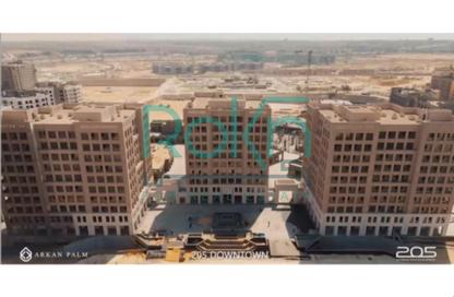 مساحات مكتبية - استوديو - 1 حمام للايجار في 205 اركان بالم - كمبوندات الشيخ زايد - الشيخ زايد - الجيزة