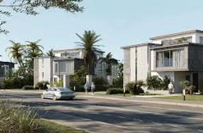 Twin House - 5 Bedrooms - 4 Bathrooms for sale in Creek Town - The 1st Settlement - New Cairo City - Cairo