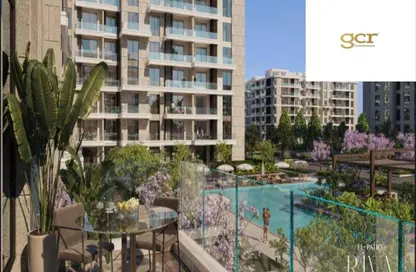 (بنتهاوس  (روف - 3 غرف نوم - 2 حمامات للبيع في الباتيو ريفا - التجمع السادس - مدينة القاهرة الجديدة - القاهرة