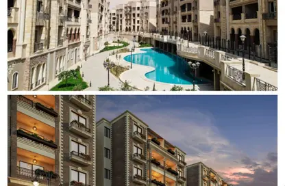 شقة - 2 غرف نوم - 2 حمامات للبيع في روك يارد - شيراتون المطار - النزهة - القاهرة