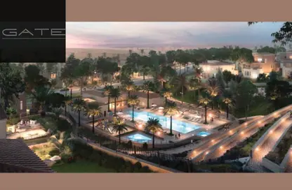 Townhouse - 3 Bedrooms - 4 Bathrooms for sale in The Fourteen Golf Residences - Uptown Cairo - Mokattam - Cairo