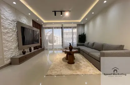 Apartment - 2 Bedrooms - 2 Bathrooms for rent in Azad - 5th Settlement Compounds - The 5th Settlement - New Cairo City - Cairo