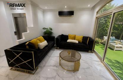 Twin House - 4 Bedrooms - 4 Bathrooms for rent in Villino - North Investors Area - New Cairo City - Cairo