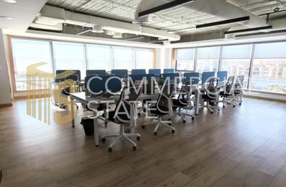 Office Space - Studio - 1 for rent in Concord Plaza - South Investors Area - New Cairo City - Cairo