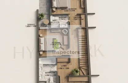 تاون هاوس - 4 غرف نوم - 4 حمامات للبيع في جاردن ريزدنس - هايد بارك - مدينة القاهرة الجديدة - القاهرة