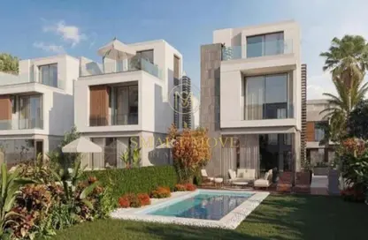 Townhouse - 3 Bedrooms - 5 Bathrooms for sale in El Patio Jade - New Capital Compounds - New Capital City - Cairo