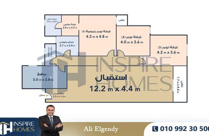 Apartment - 3 Bedrooms - 3 Bathrooms for sale in Muruj - Smouha - Hay Sharq - Alexandria