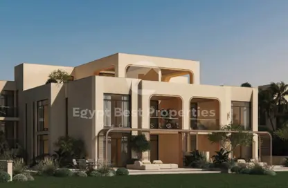 منزل مزدوج - 4 غرف نوم - 4 حمامات للبيع في هاسيندا حنيش - قسم مرسي مطروح - الساحل الشمالي