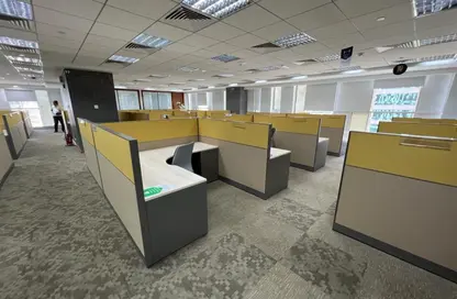 Office Space - 5 Bedrooms - 2 Bathrooms for rent in Bank Center Street - South Teseen St. - The 5th Settlement - New Cairo City - Cairo