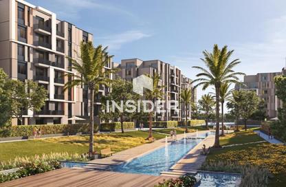 Apartment - 3 Bedrooms - 3 Bathrooms for sale in Swan Lake Residence - 5th Settlement Compounds - The 5th Settlement - New Cairo City - Cairo