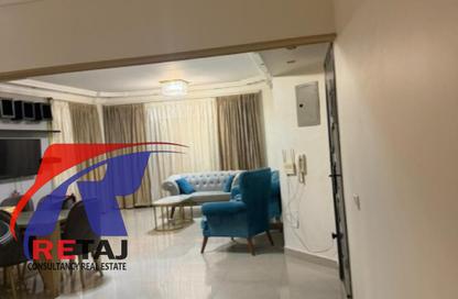 Apartment - 2 Bedrooms - 1 Bathroom for rent in American University Housing District - 5th Settlement Compounds - The 5th Settlement - New Cairo City - Cairo