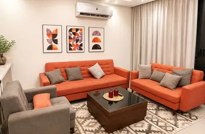 Apartment - 2 Bedrooms - 2 Bathrooms for rent in Azad - 5th Settlement Compounds - The 5th Settlement - New Cairo City - Cairo