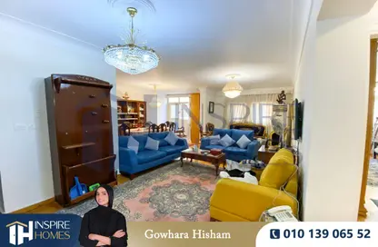 شقة - 3 غرف نوم - 2 حمامات للايجار في شارع قرداحي - رشدي - حي شرق - الاسكندرية