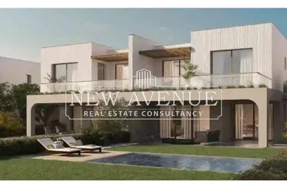 Townhouse - 3 Bedrooms - 3 Bathrooms for sale in The Med - Ras Al Hekma - North Coast