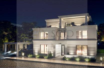 Twin House - 5 Bedrooms - 4 Bathrooms for sale in Naia West - Sheikh Zayed Compounds - Sheikh Zayed City - Giza