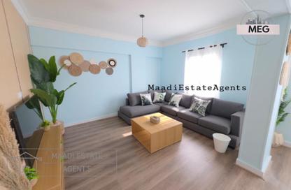 Apartment - 2 Bedrooms - 2 Bathrooms for rent in Degla - Hay El Maadi - Cairo