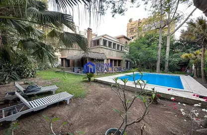 Villa - 5 Bedrooms - 5 Bathrooms for rent in Sarayat Al Maadi - Hay El Maadi - Cairo