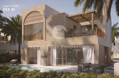 Twin House - 3 Bedrooms - 3 Bathrooms for sale in Ramla Lakeside - Qesm Ad Dabaah - North Coast Twin House - 3 Bedrooms - 3 Bathrooms for sale in Ramla Lakeside - Qesm Ad Dabaah - North Coast