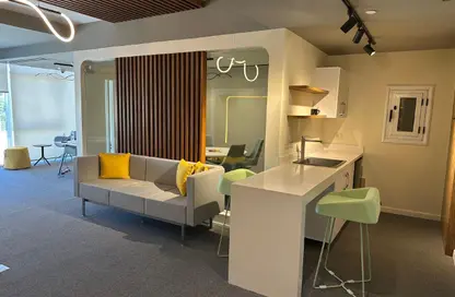 Office Space - 2 Bedrooms - 1 Bathroom for rent in Azad - 5th Settlement Compounds - The 5th Settlement - New Cairo City - Cairo