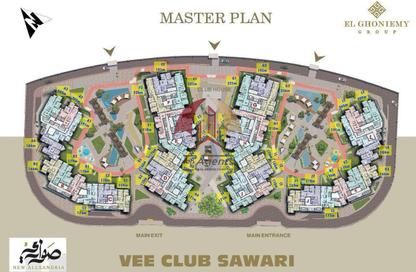 Duplex - 3 Bedrooms - 3 Bathrooms for sale in Vee Sawari - Waterfront - Sawary - Alexandria Compounds - Alexandria