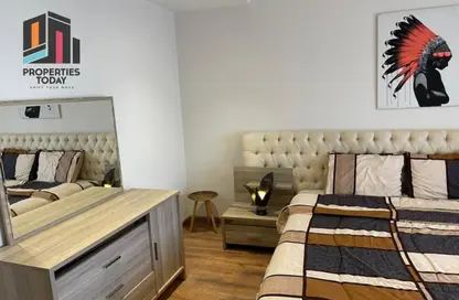 شقة - 2 غرف نوم - 2 حمامات للايجار في كايرو فيستيفال سيتى - المستثمرين الشمالية - مدينة القاهرة الجديدة - القاهرة