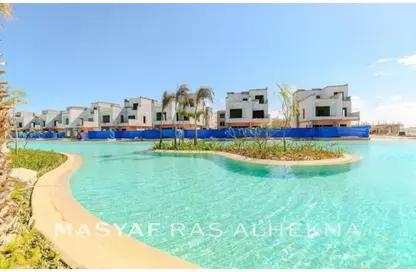 Chalet - 2 Bedrooms - 2 Bathrooms for sale in Al Masyaf - Ras Al Hekma - North Coast