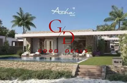 تاون هاوس - 3 غرف نوم - 3 حمامات للبيع في ازها الساحل الشمالي - راس الحكمة - الساحل الشمالي