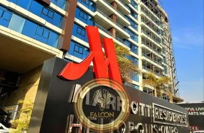 Hotel Apartment - 2 Bedrooms - 2 Bathrooms for sale in Marriott Residence Heliopolis - Almazah - Heliopolis - Masr El Gedida - Cairo