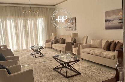 Twin House - 4 Bedrooms - 5 Bathrooms for rent in New Giza - Cairo Alexandria Desert Road - 6 October City - Giza