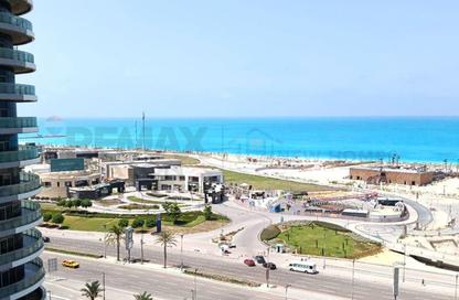 شقة - غرفة نوم - 2 حمامات للبيع في نورث ايدج تاورز - مدينة العلمين الجديدة - العلمين - الساحل الشمالي