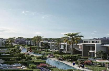 Apartment - 3 Bedrooms - 3 Bathrooms for sale in Palm Hills Golf Extension - Al Wahat Road - 6 October City - Giza