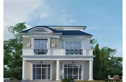 Villa - 3 Bedrooms - 4 Bathrooms for sale in Kingsway - Boulevard Road - Green Belt - 6 October City - Giza