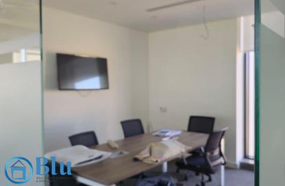 Office Space - Studio - 2 Bathrooms for rent in The Water Way - North Investors Area - New Cairo City - Cairo