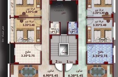 شقة - 3 غرف نوم - 3 حمامات للبيع في عمارات النرجس - النرجس - مدينة القاهرة الجديدة - القاهرة