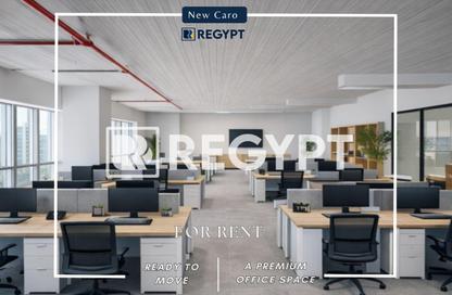 Office Space - Studio - 6 Bathrooms for rent in V90 - North Teseen St. - The 5th Settlement - New Cairo City - Cairo