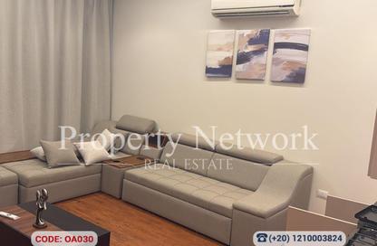 Apartment - Studio - 1 Bathroom for rent in Omar Ibn Abd al Aziz St. - District 1 - The 5th Settlement - New Cairo City - Cairo